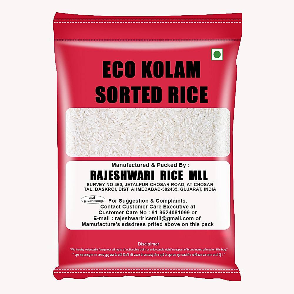 Eco Kolam Jirasar Sorted Rice - 10 kg
