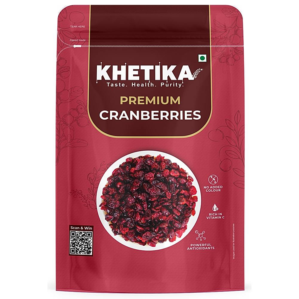 Khetika Premium Cranberries - 200 g
