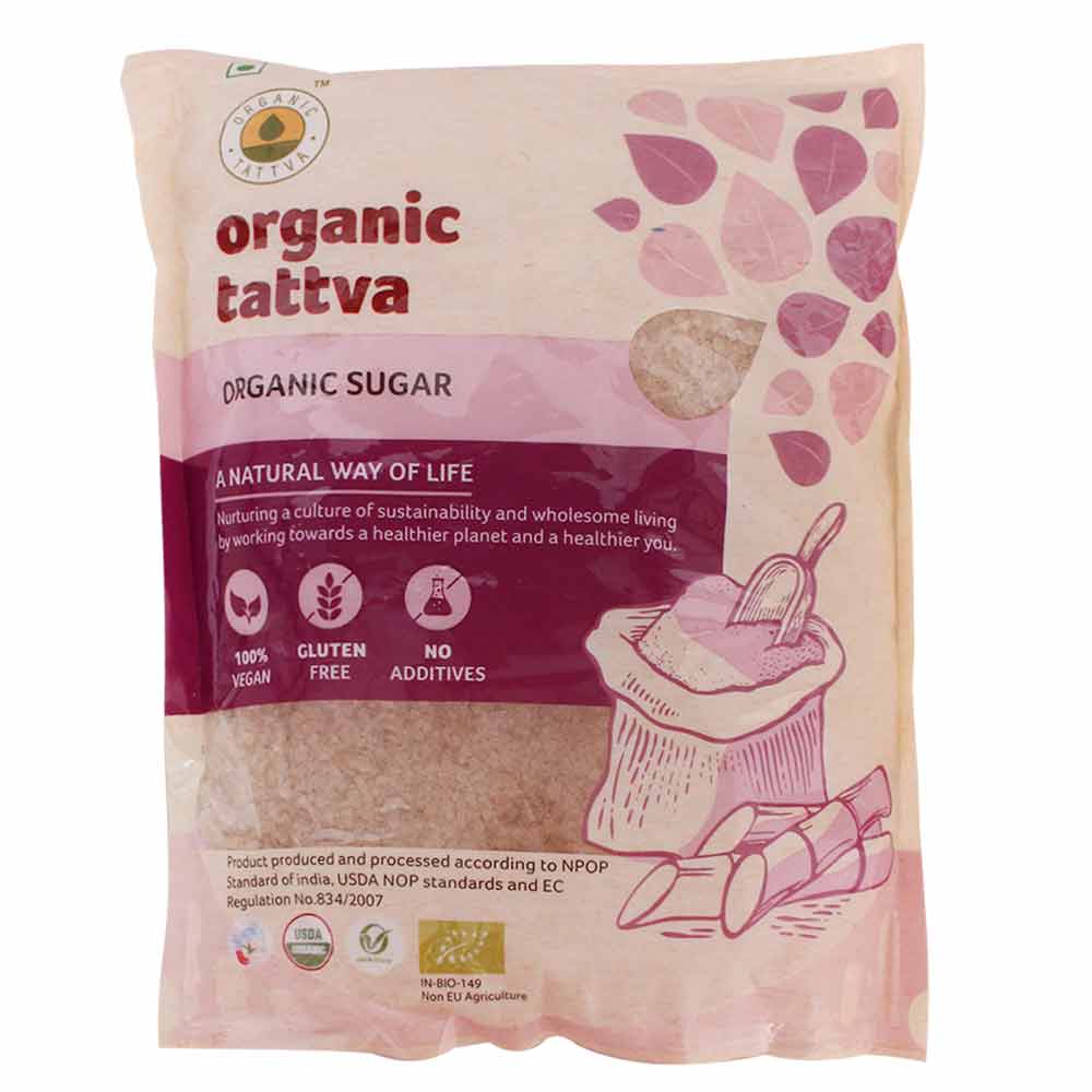 Organic Tattva Sugar - 1 kg