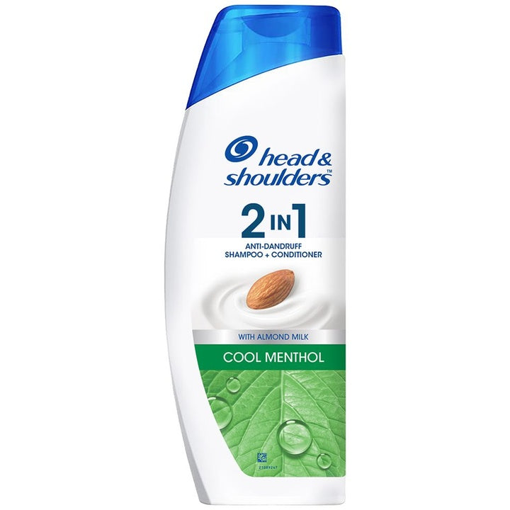 Head & Shoulders Unisex Cool Menthol 2 in 1 Anti Dandruff Shampoo & Conditioner 340 ml