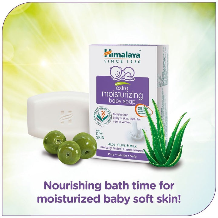 Himalaya Baby Extra Moisturizing Baby Soap - 125g