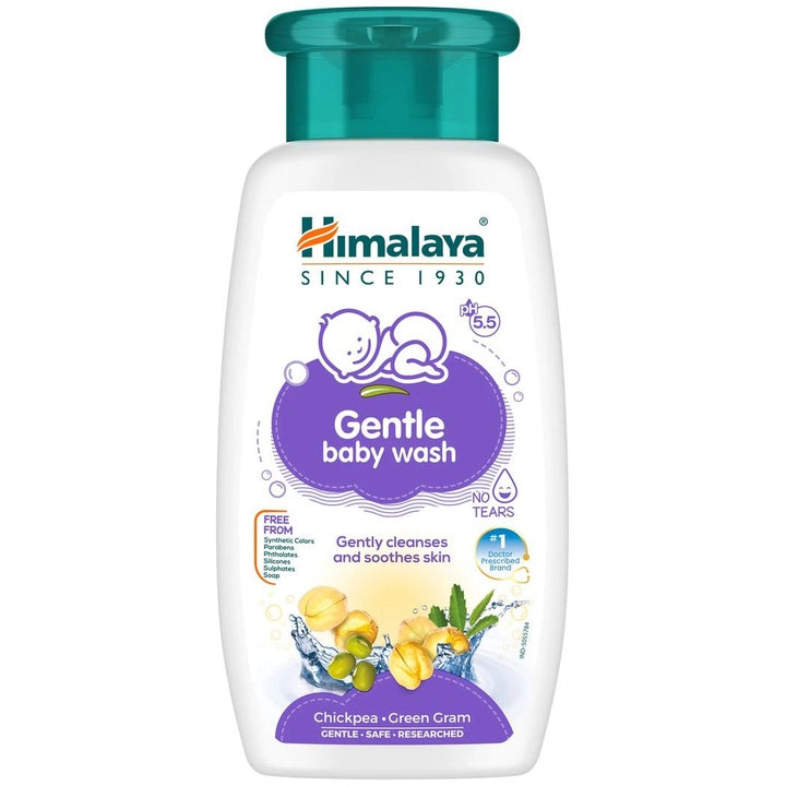 Himalaya Baby No-Tears Gentle Baby Wash with Chickpea & Fenugreek - 200ml