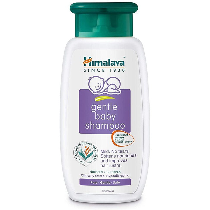 Himalaya Baby Gentle Baby Shampoo With Hibiscus & Chickpea To Improve Hair Lustre - 200ml
