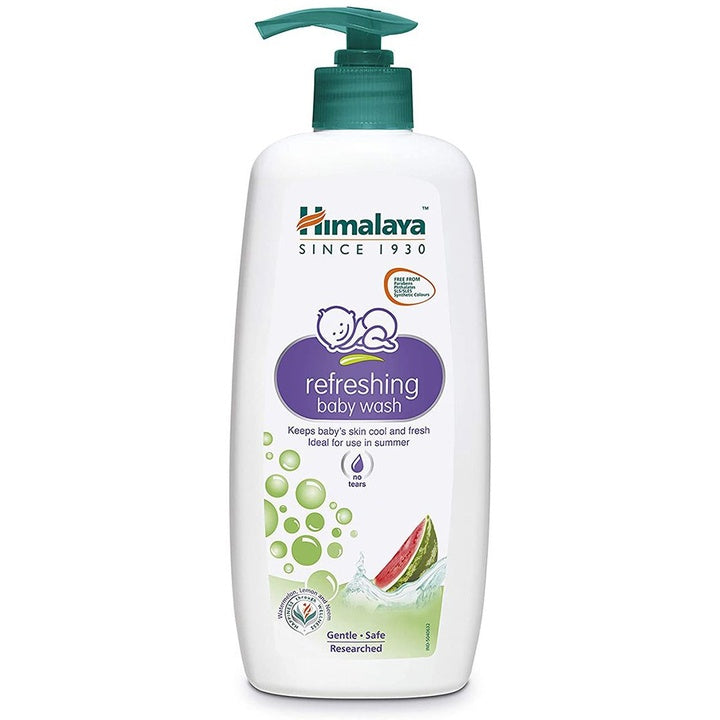 Himalaya Baby Refreshing No Tears Baby Wash With Watermelon & Lemon - 400ml