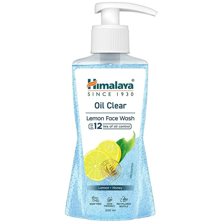 Himalaya Unisex Oil Clear Lemon Face Wash 200 ml