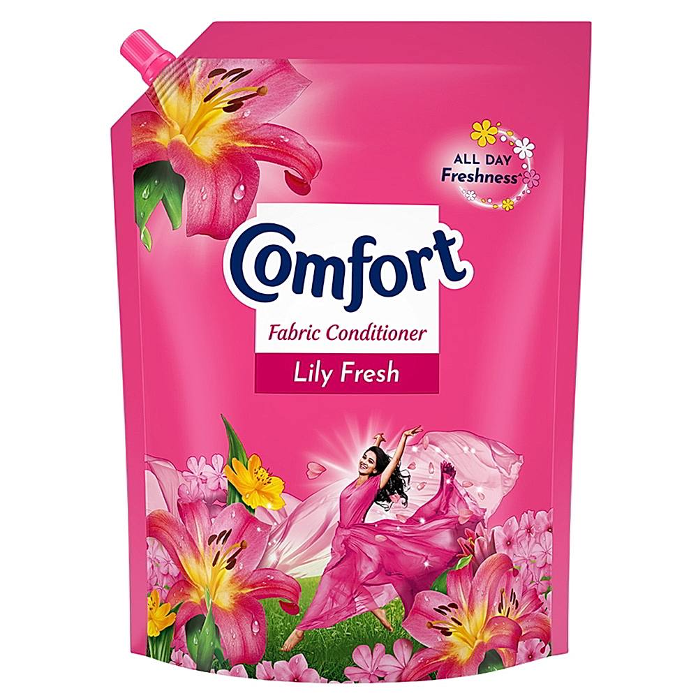 Comfort After Wash Fabric Conditioner - Lily Fresh Pouch - 2 L