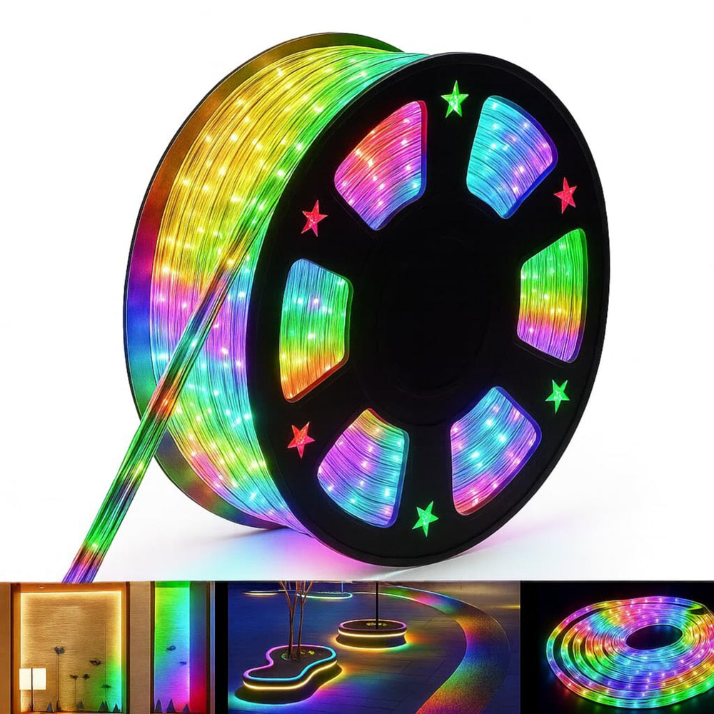 Desidiya Led Rope Light (Multicolor) - 10 Meter - 1 Unit