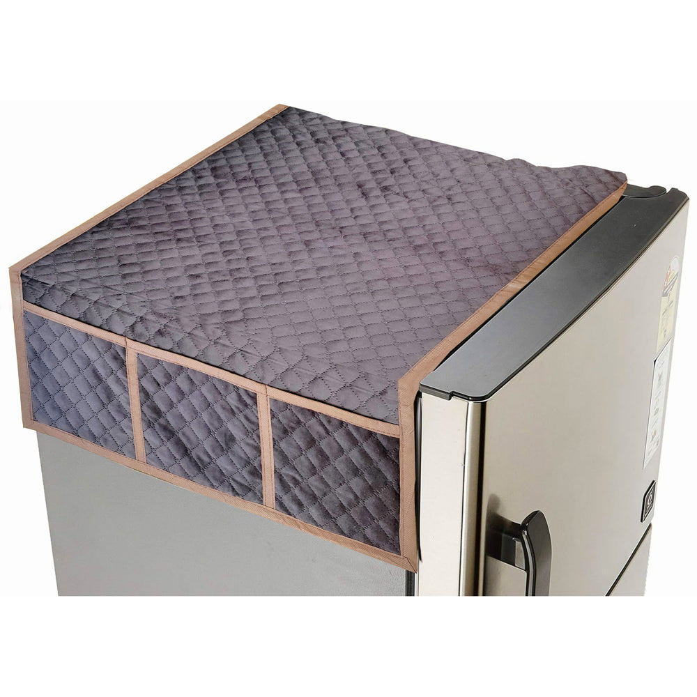Elegant Weavers Fridge Top Cover - Brown - 1 U