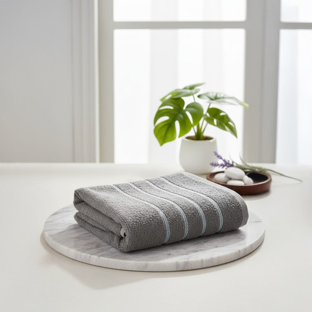 EW Quick Dry Airlight Bath Towel ( 70x140 cm ) - Beige - 1 U