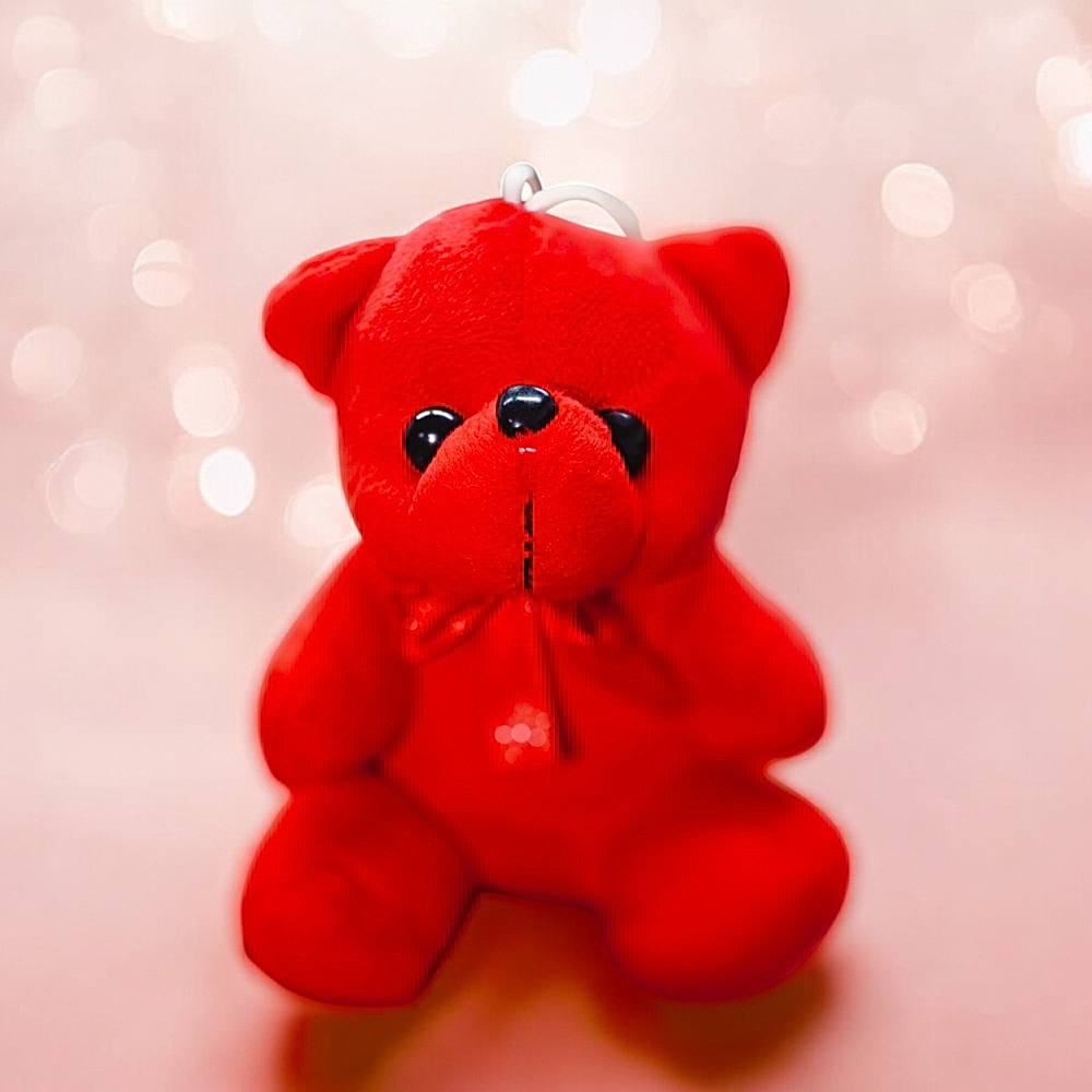 House Of Festivals Teddy Bear - (Red) - 1 Unit