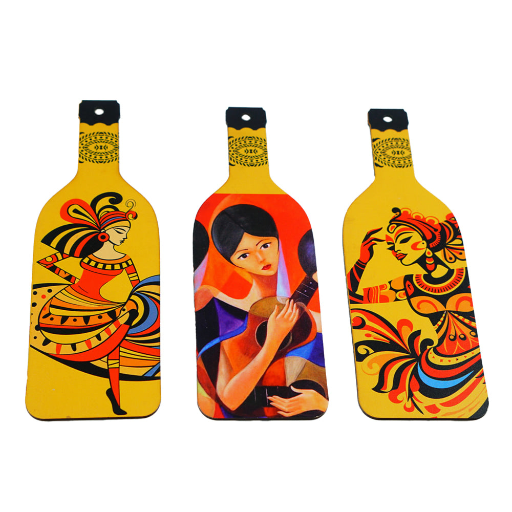 OGGN Bottle Hanging B - 4 Set Of 3 - 1 Unit