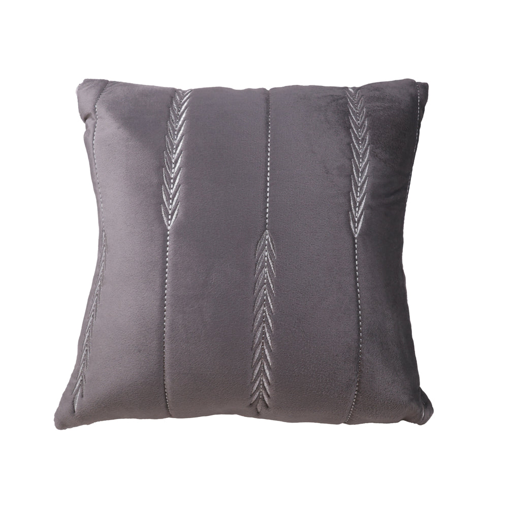 VAA Raindrop Stripes Holland Cushion Cover D23 (Grey) - 40x40 CM - 1 U