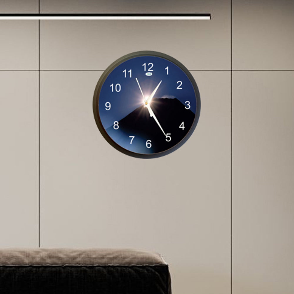 Vireo 11 inches Wall Clock - Blue - 1 U