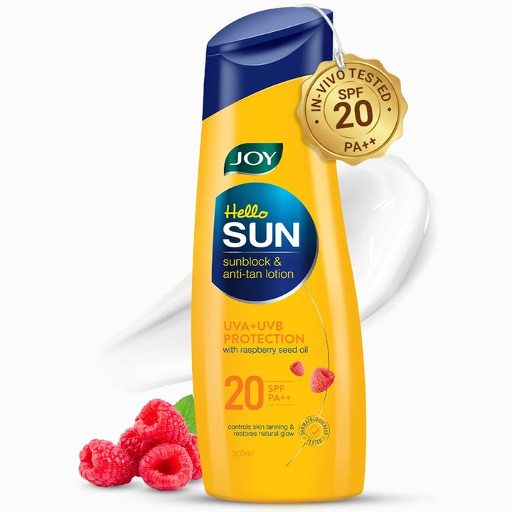 JOY Sunscreen Body Lotion SPF 20 PA++ - Controls Skin Tanning - 300ml