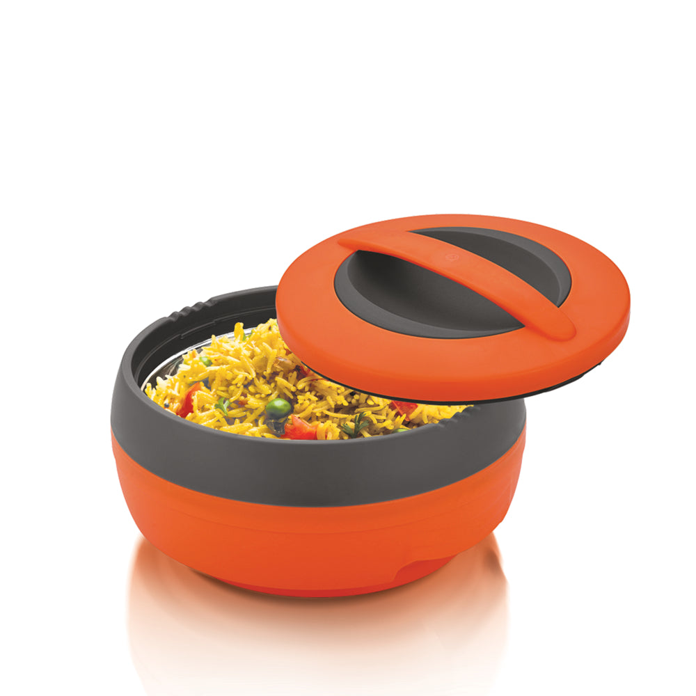 Asian Cosmos Insulated Casserole (Orange) - 1250 ml - 1 Unit