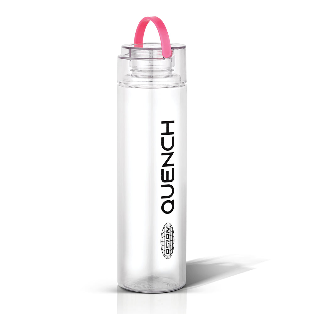Asian Quench Fridge Plastic Water Bottle (Transparent) - 1 Liter - 1 U