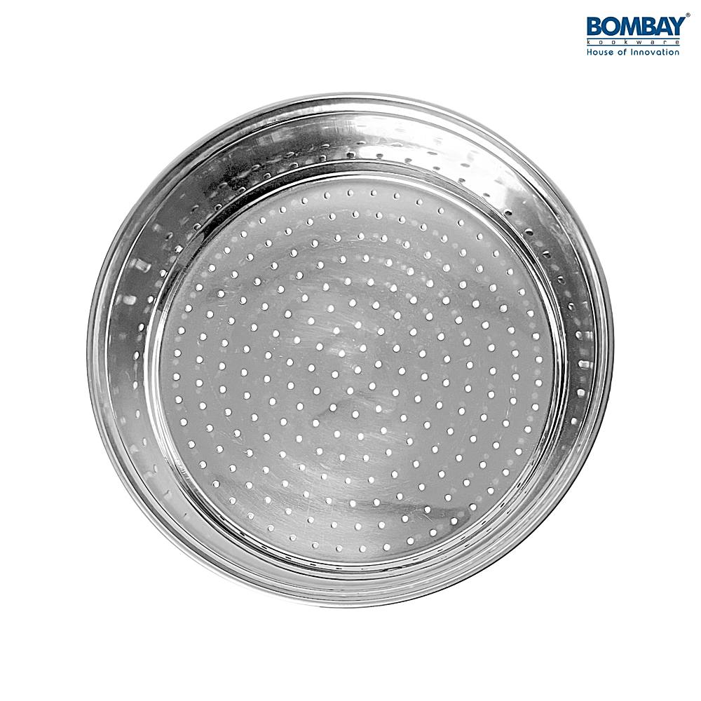 Bombay Kookware Stainless Steel Rice Strainer (24.5 cm) - 1 Unit