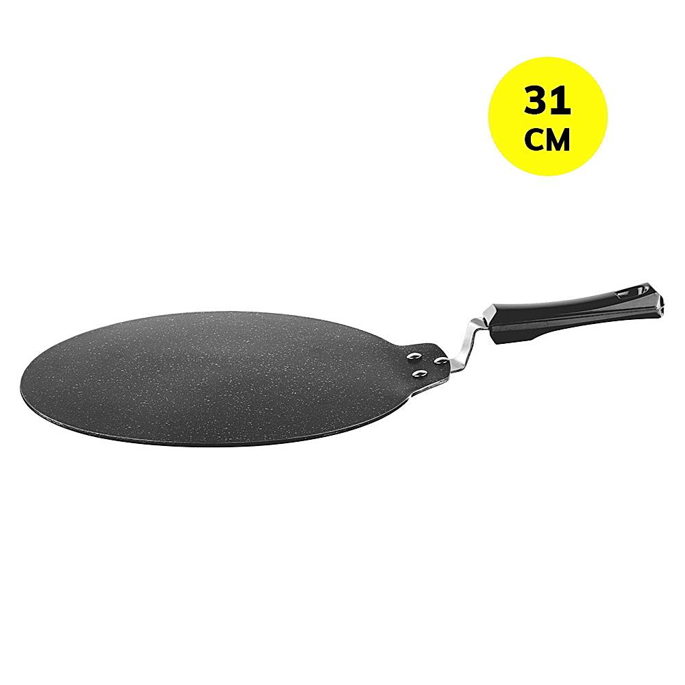 Borosil Granito Non-Stick Induction Base Dosa Tawa - Black - 31 cm