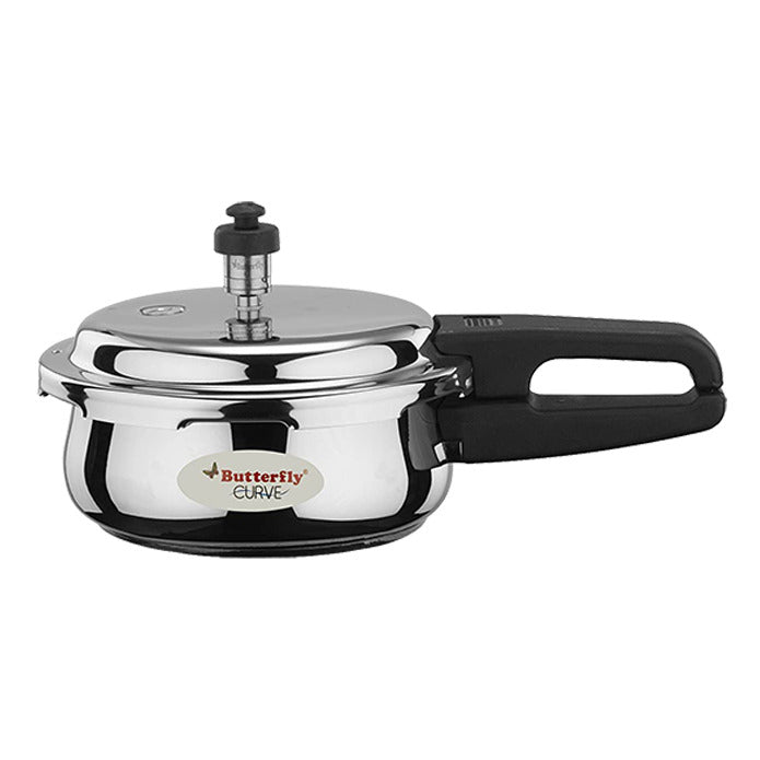 Butterfly Stainless Steel Outer Lid Curve Cooker - 2 L
