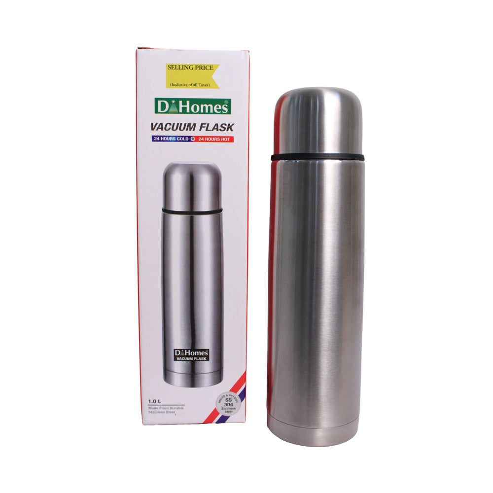 D Homes Stainless Steel Vacuum Flask Bottle 1 L - 1 U