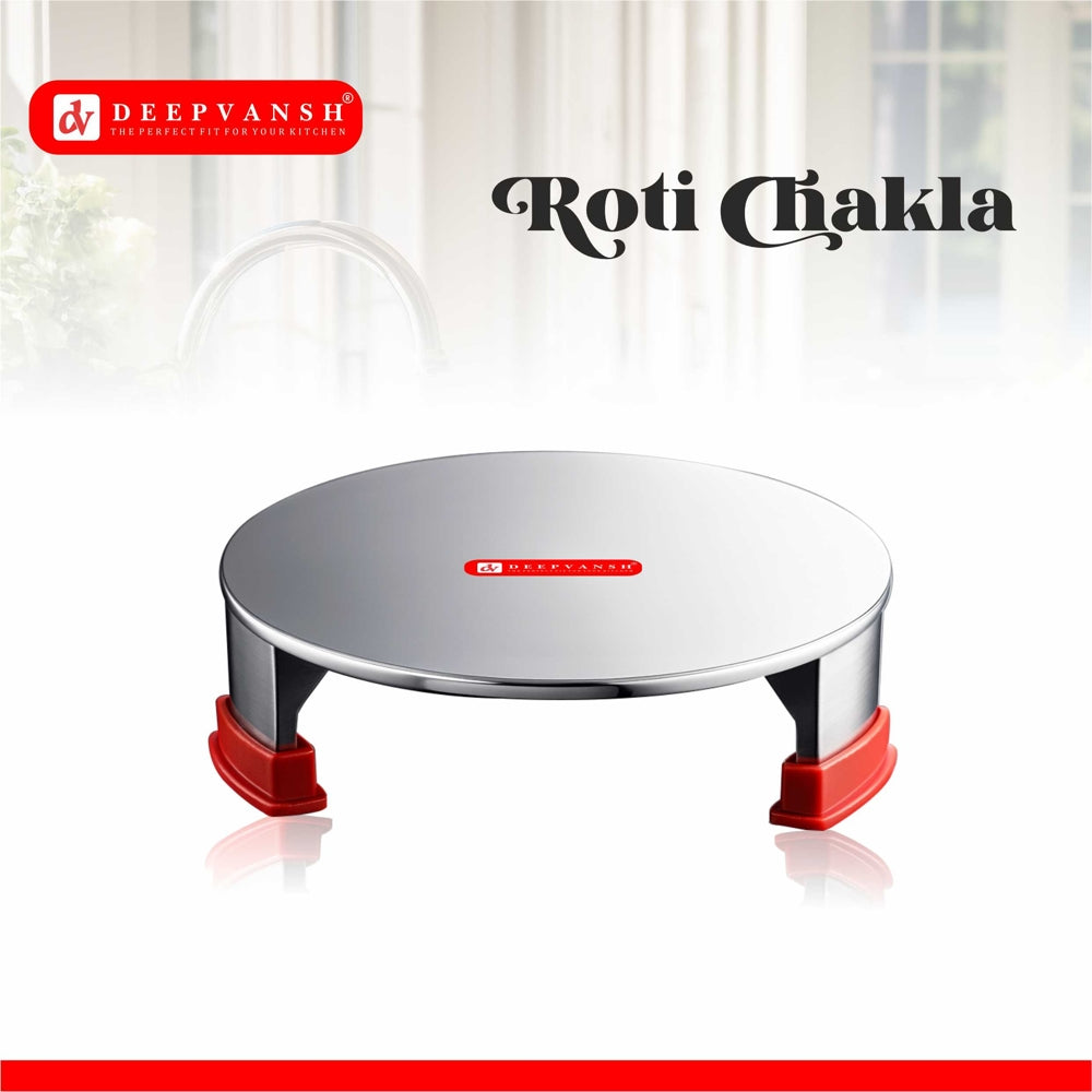 Deepvansh Aluminium Polpat/Chakla/Roti Roller - 1 U