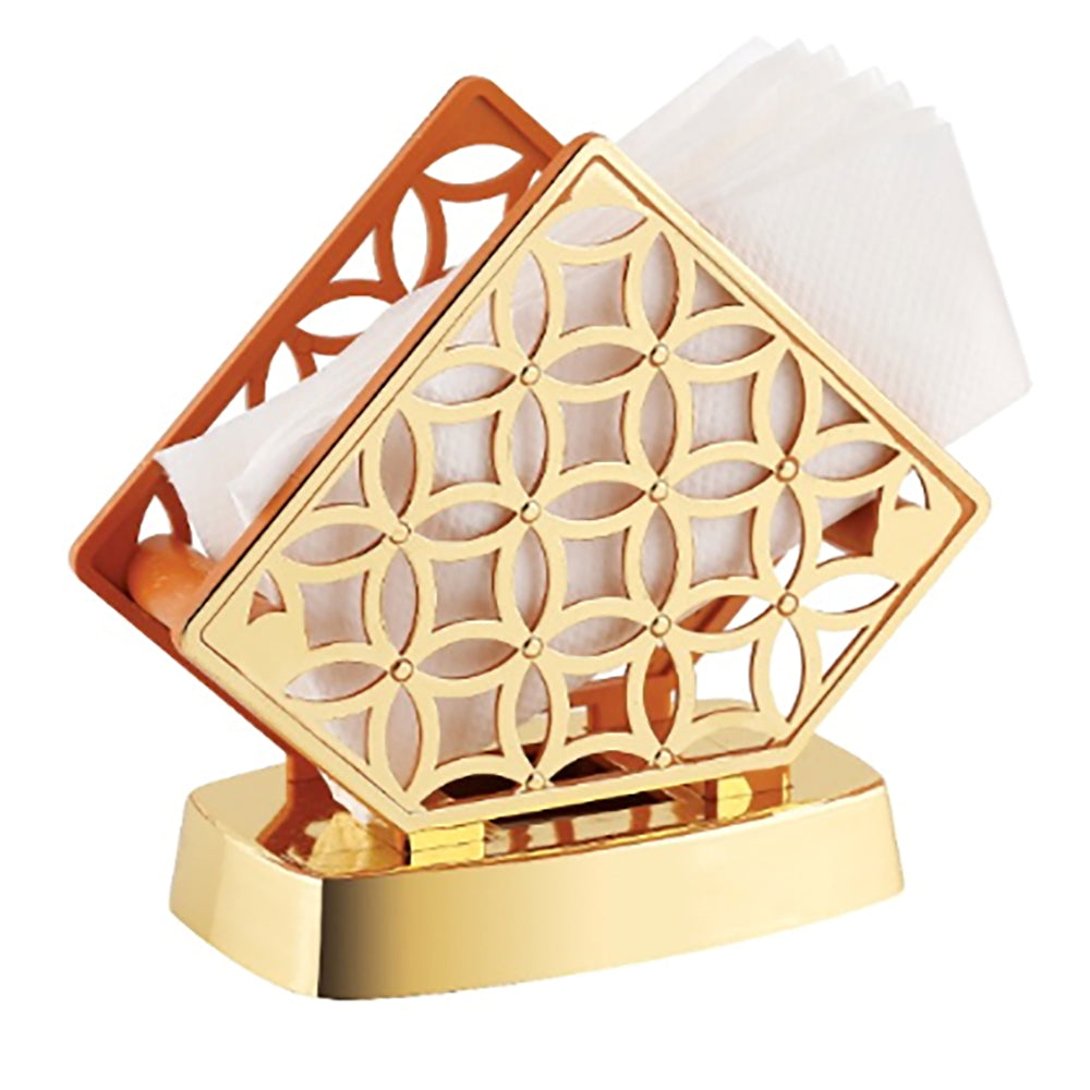Happy Family Queen Tissue Paper Holder (Wood Colour) - 1 U