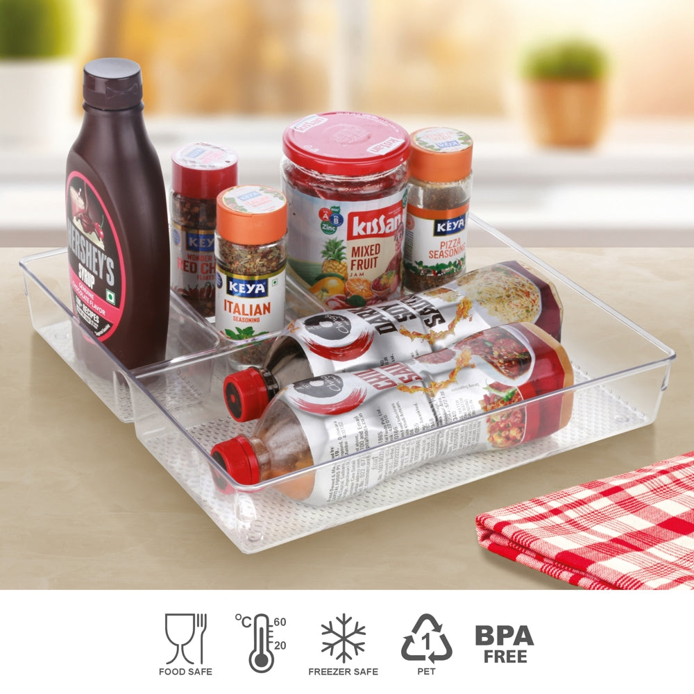 Jaipet Alexa - 09 Multipurpose Organiser Tray (Transparent) - 1 U
