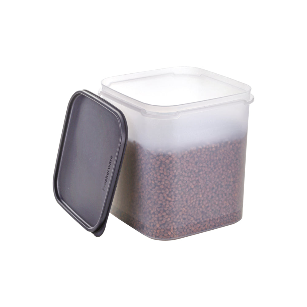 Joyo Fresherware Square Plastic Container (Grey) - 10 L - 1 U