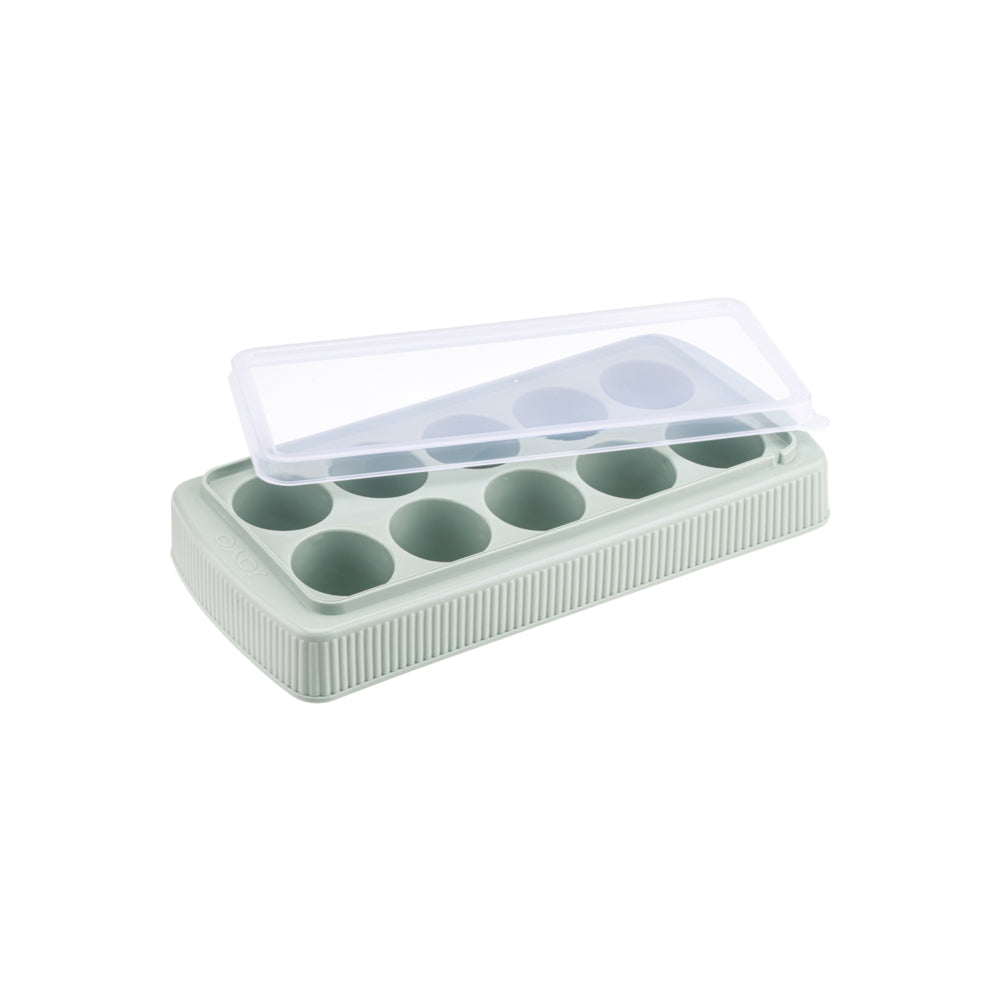 Joyo Linea Ice Tray With Lid (Coral Green) - 1 Unit