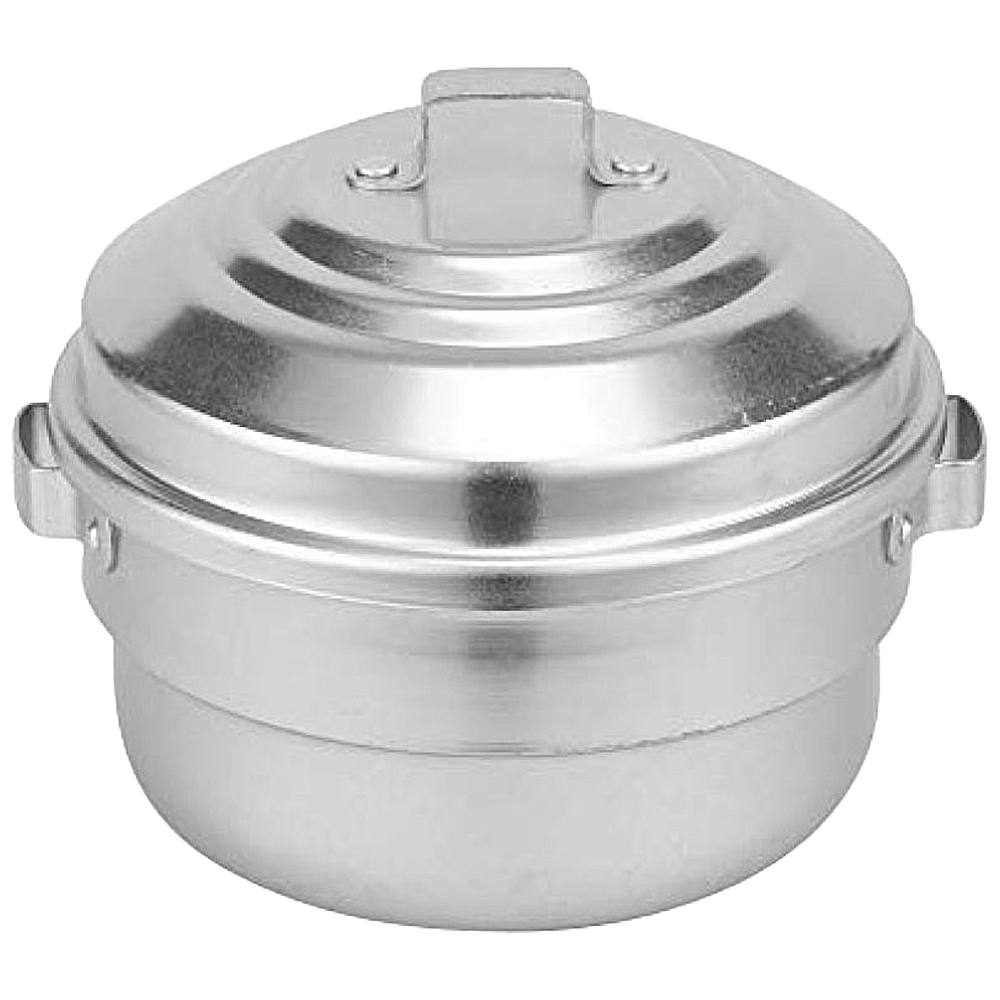 KYYTE Aluminium Anodized 12 Idli Maker Pot - Silver - 1 U