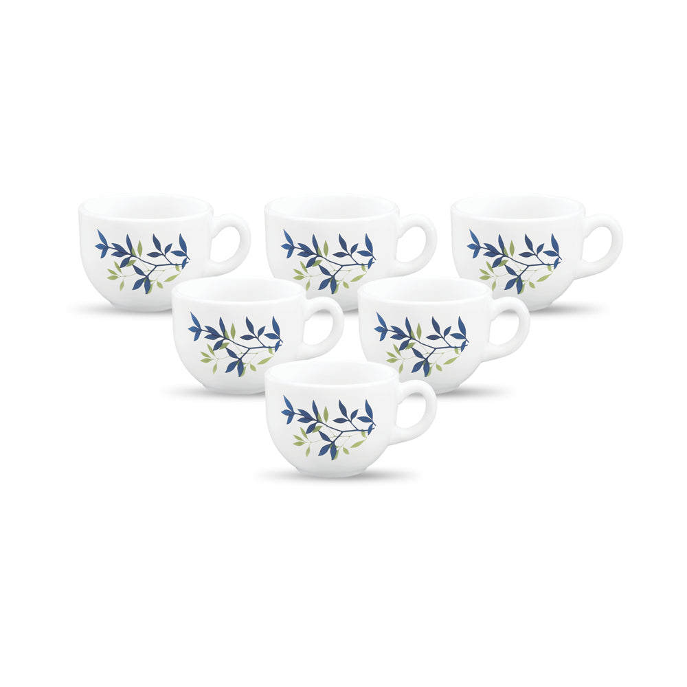 La Opala Jamaica Silken Charm Coffee Cup (100 ml) - Set Of 6 - 1 Unit