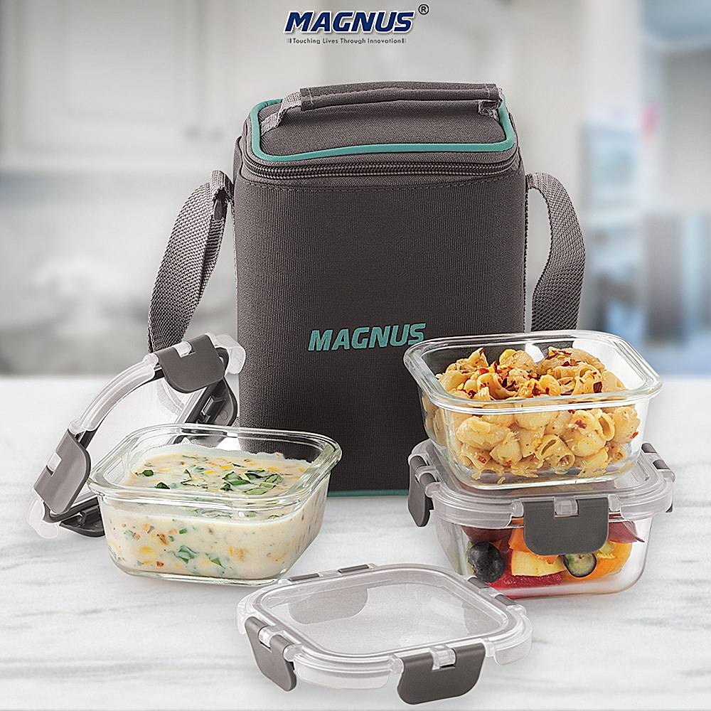 Magnus Glock Solid 3 Glass Lunch Box - 320 ml - 1 U