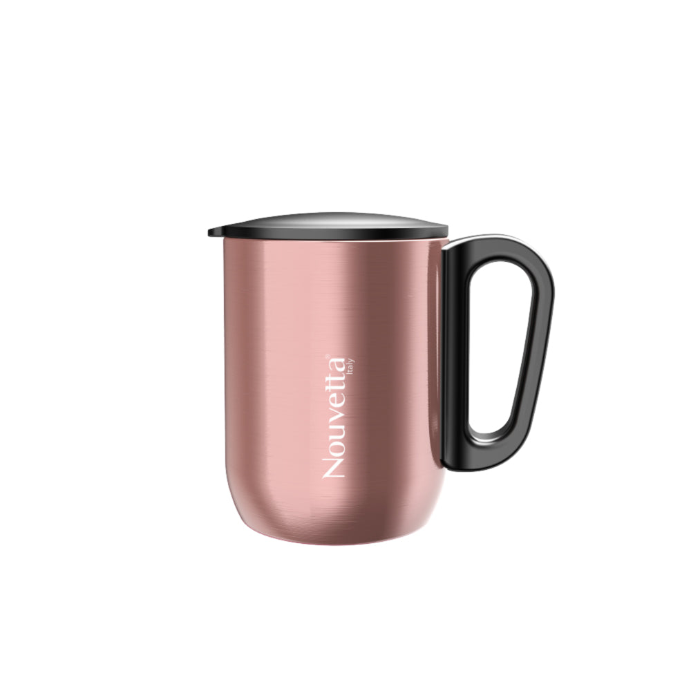 Nouvetta Alpha Double Wall Coffee Mug - (Rose Gold) - 1 Unit