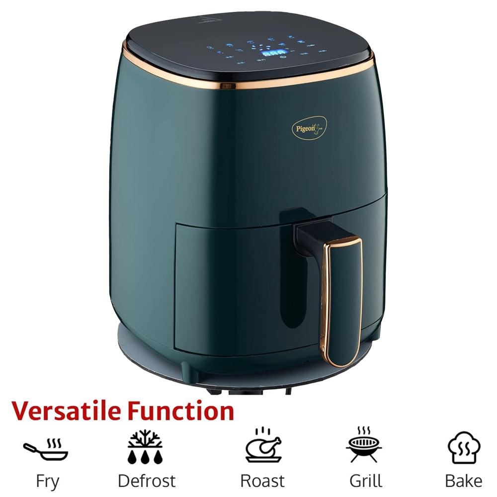 Pigeon Digital Healthifry Air Fryer (Green) 4.2 L - 1200 W