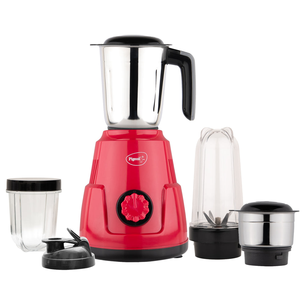 Pigeon Prime Mixer Grinder - 4 Jars (500 W) - 1 U