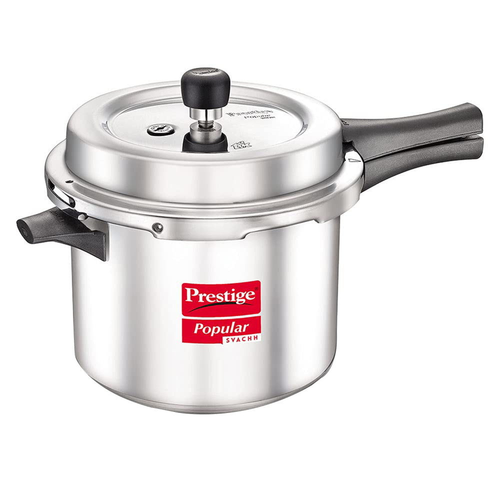 Prestige Popular Svachh Aluminium Outer Lid Pressure Cooker - 5 L