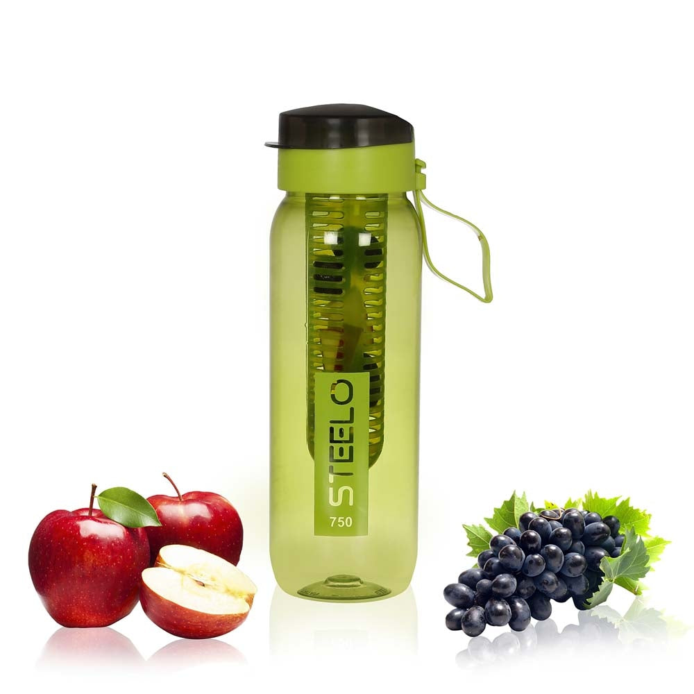 Steelo Plastic Sante Infuser - Green - 750 ml