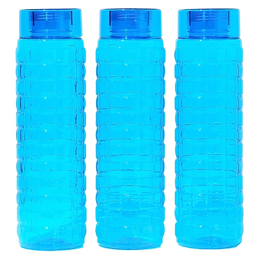Steelo Solitaire Bottle (Tea Blue) 1 L - Set Of 3 - 1 U