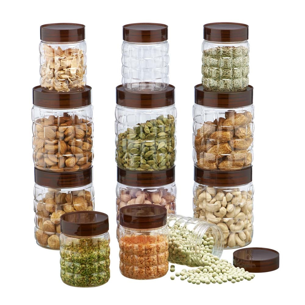 Steelo Solitaire Plastic Container Set - 12 Pieces - 1 U