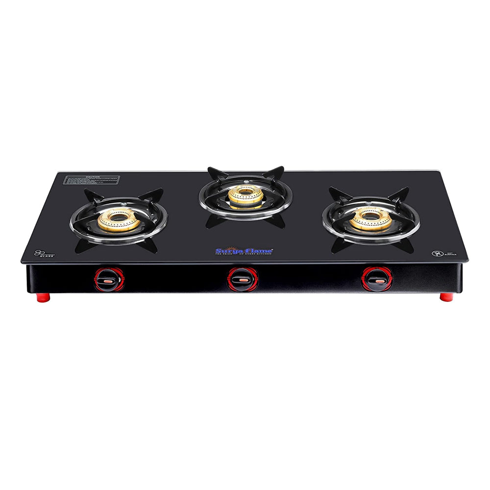 Suryaflame Stainless Steel Lotus LPG Gas Stove - 1 U
