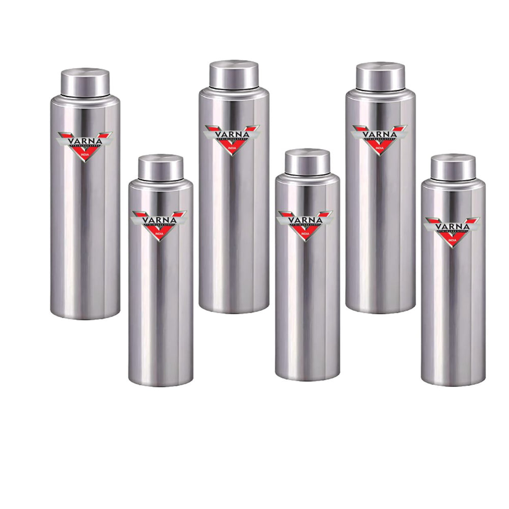Varna Hydra Water Bottles - Set of 6 - 6 U