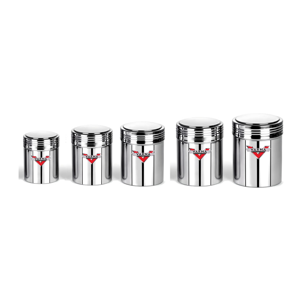 Varna Threaded Dabbi (Size 1 2 3 4 5) - Set of 5 - 5 U