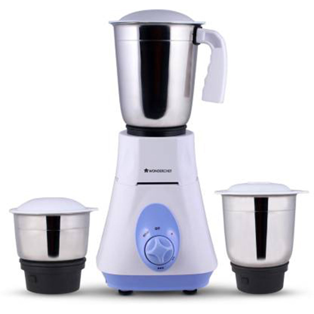 Wonderchef Vietri Mixer Grinder Blue (500 W) - 3 Jars - 1 U