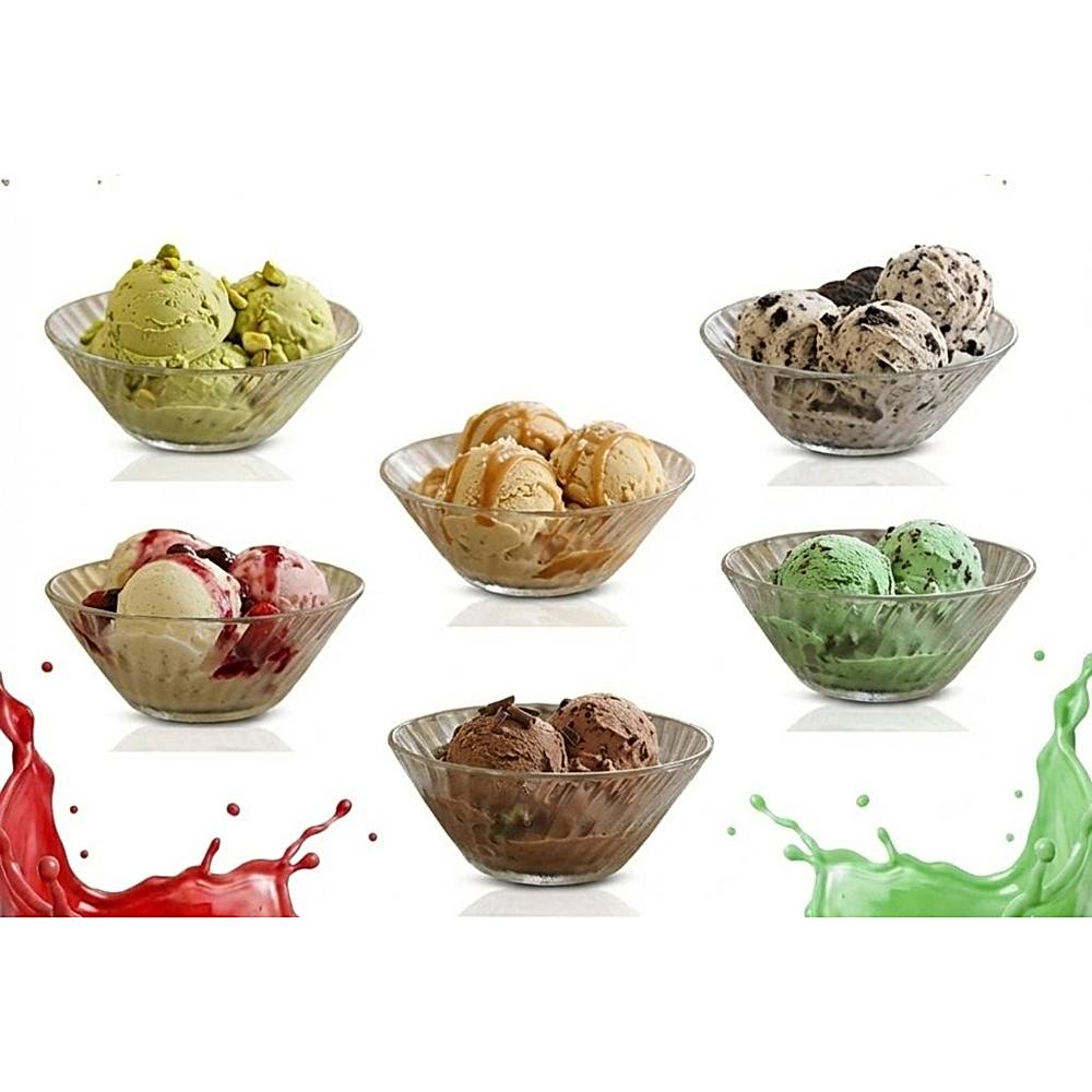 Yera Glass Andromeda Bowl Set - 6 U