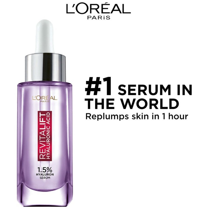 LOreal Paris Revitalift Hyaluronic Acid Serum for Hydrating & Plumping Skin - 15 ml