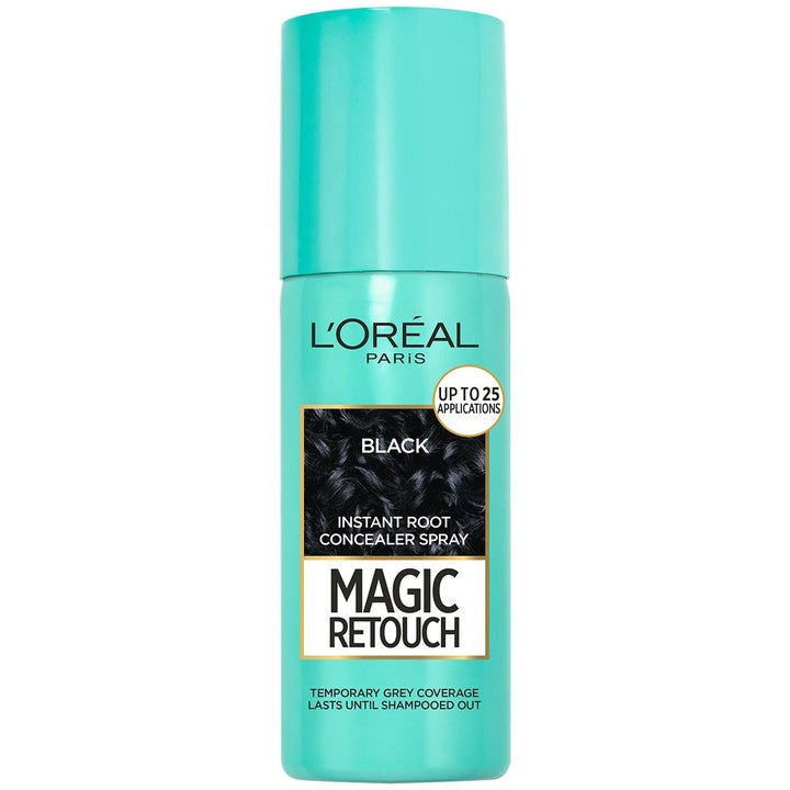 L'Oreal Paris Magic Retouch Instant Root Concealer Spray - Black 75 ml