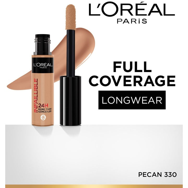 LOreal Paris Infallible 24H Full Wear More Than Concealer 11ml - Pecan 330