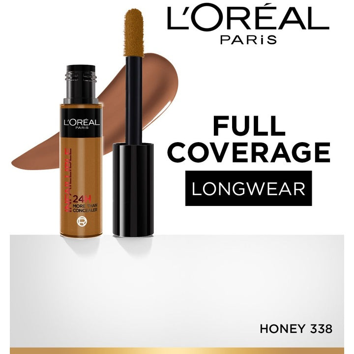 LOreal Paris Infallible 24H Full Wear More Than Concealer 11ml - Honey 338