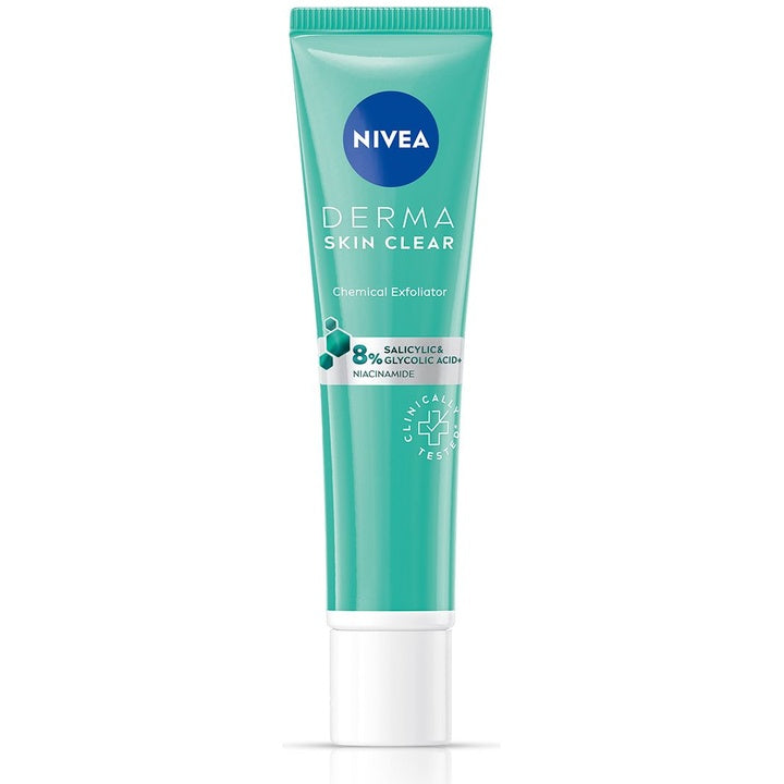 Nivea Derma Skin Clear Chemical Exfoliator With Salicylic & Glycolic Acid - 40ml