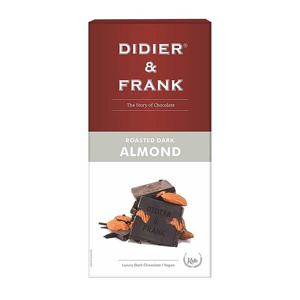 Didier & Frank Roasted Almond Dark Chocolate - 80 g
